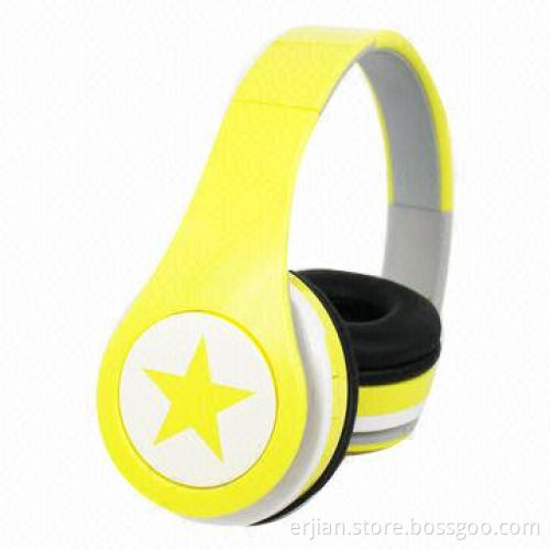 High Quality Promotional Headphones with Best Price, Fashion Design, Supports TF Card and FM Radio